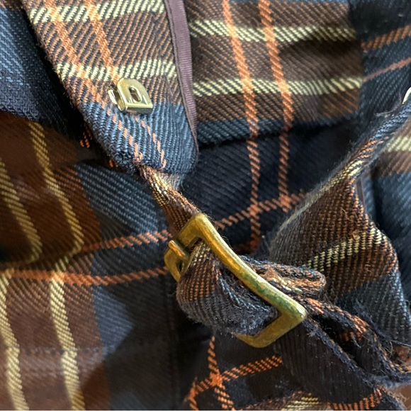 Talbots Plaid Print Pleated Skirt size 8 - Picture 9 of 9